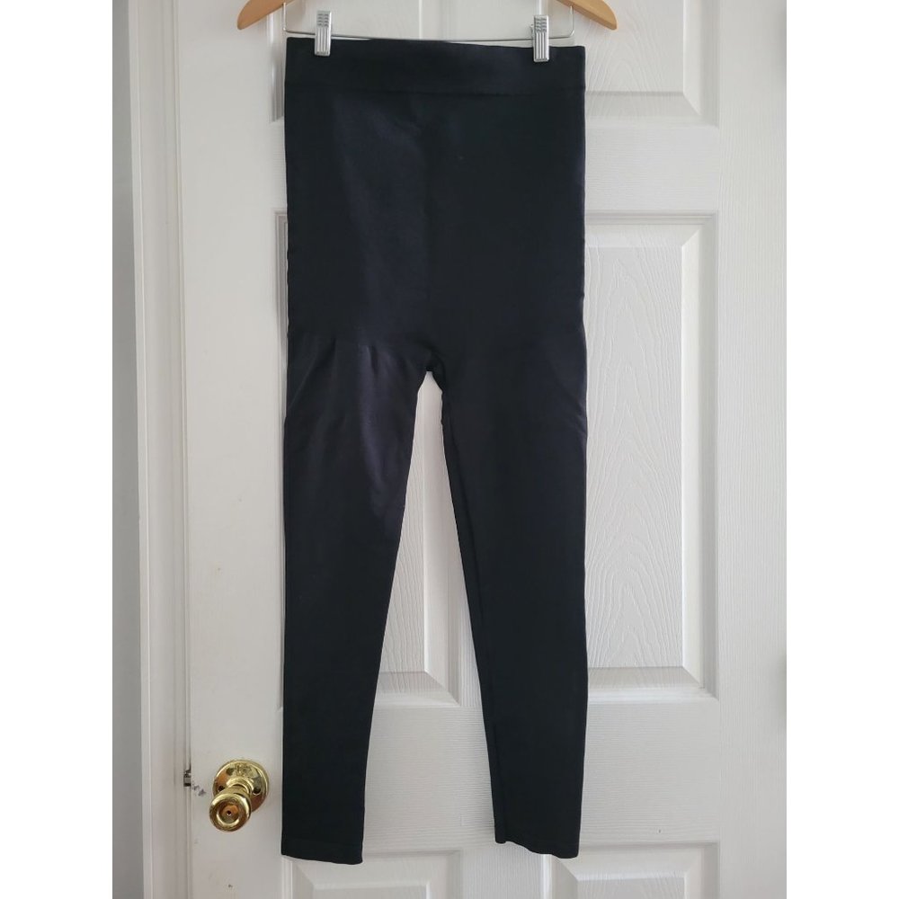 Blanqi Black Maternity Pregnancy Belly Support Legging size Medium work out Yoga - Picture 6 of 7